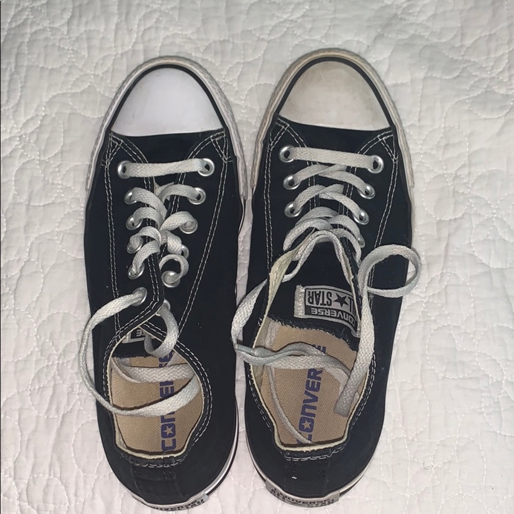 unisex black converse all star